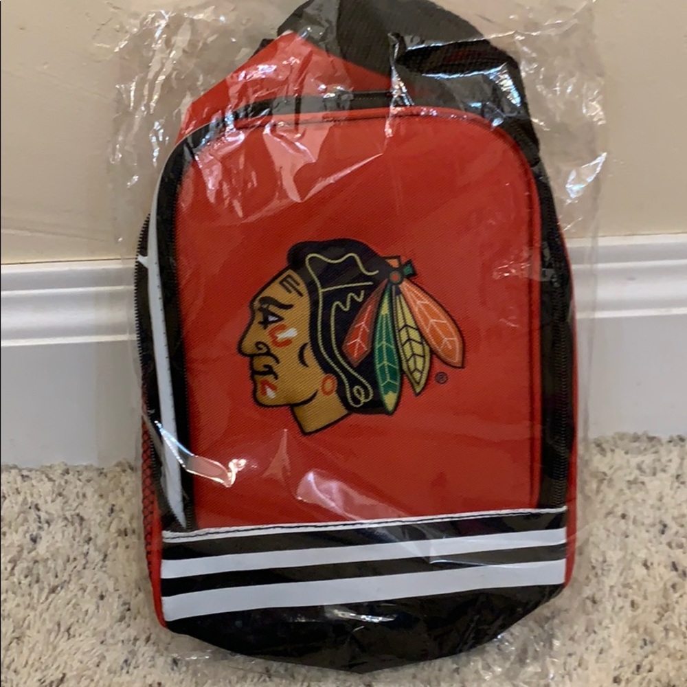 Blackhawks lunch bag still in bag!